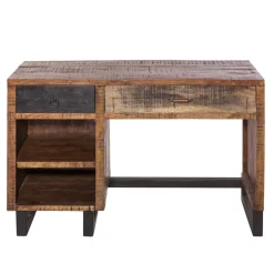 Wohnen Recyclingholz Schreibtisch 120x50 cm - Bahiro