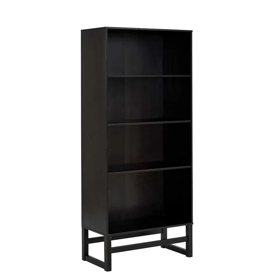 Regal aus Kiefer in Dunkelbraun - Helias^Wohnen New