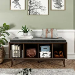 Wohnen Regal Bank mit vier Fächern - Despelin