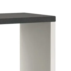 Wohnen Regal Baptus in Weiß Grau