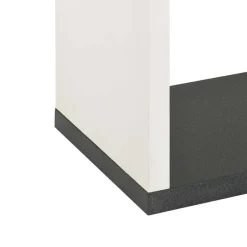 Wohnen Regal Baptus in Weiß Grau