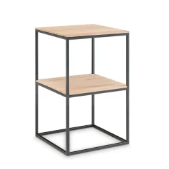 Regal Beistelltisch aus heller Eiche - Biskaia^Wohnen