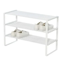 Wohnen Regal für Schuhe aus weißem Stahl - Torosma