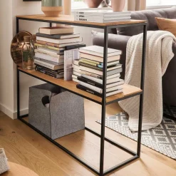 Wohnen Regal Konsolentisch in 100x90x35 - Castro