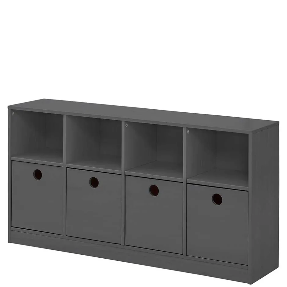 Regal mit 4 Fächern und 4 Boxen - Buleta^Wohnen Outlet