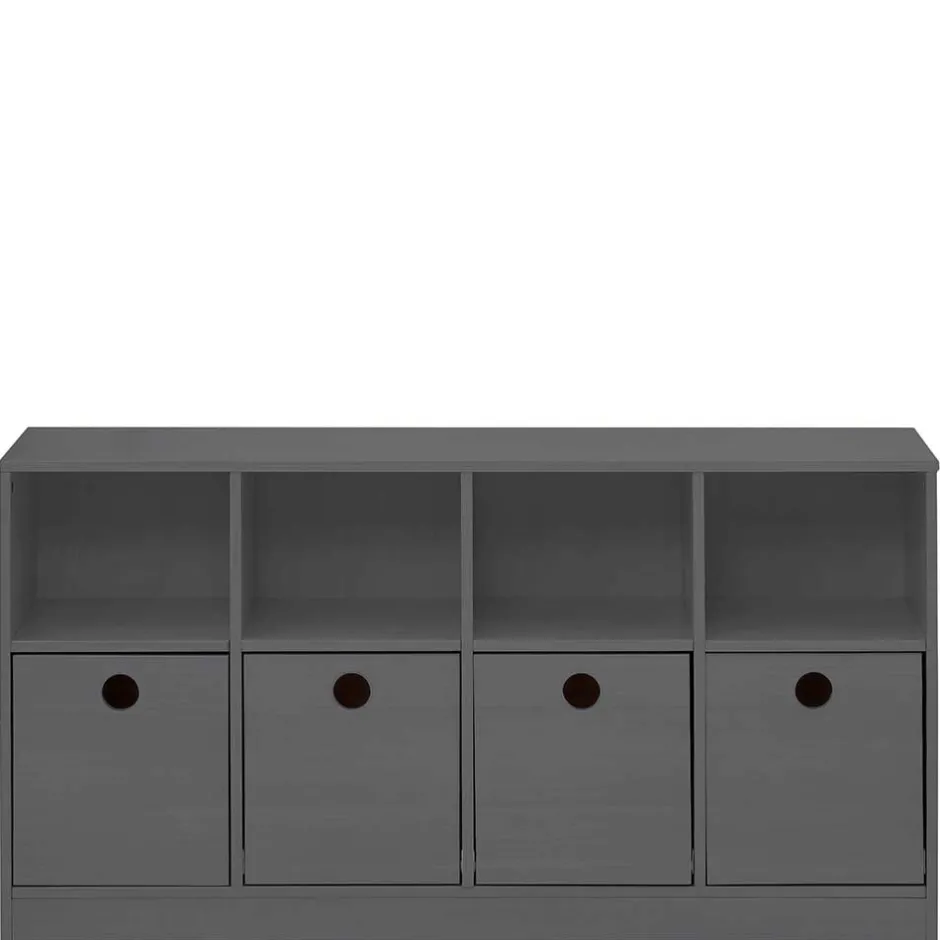 Regal mit 4 Fächern und 4 Boxen - Buleta^Wohnen Outlet