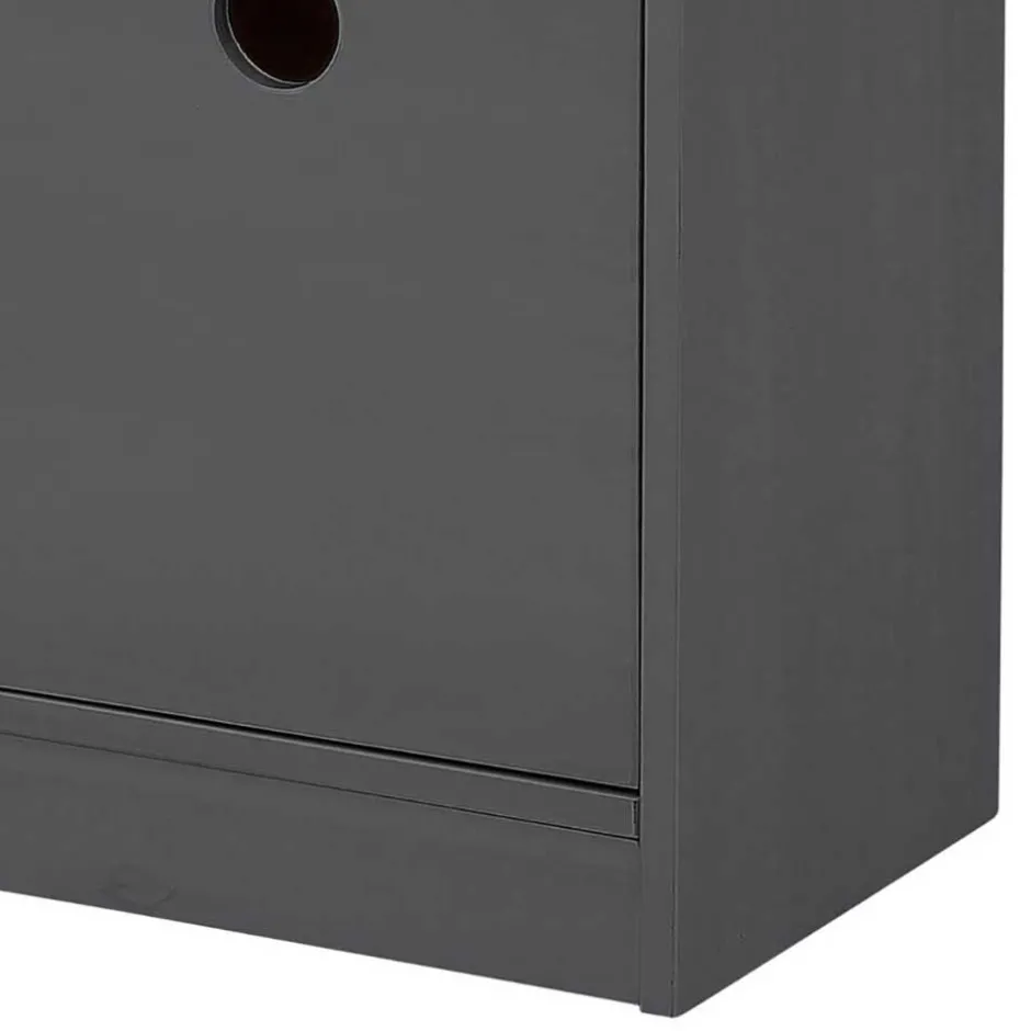 Regal mit 4 Fächern und 4 Boxen - Buleta^Wohnen Outlet