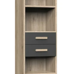 Regal mit fünf Fächern & zwei Schubladen - Jilamenda^Wohnen Clearance