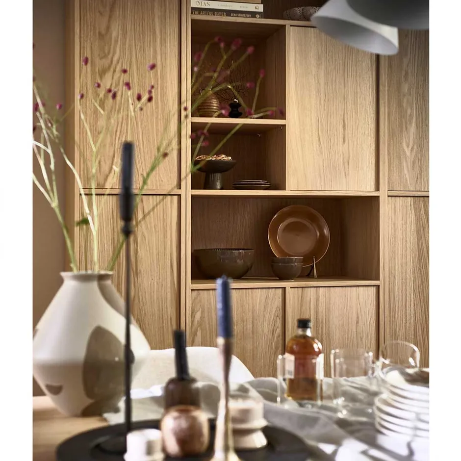 Regal mit vier Fächern und drei Türen - Ewana^Wohnen New