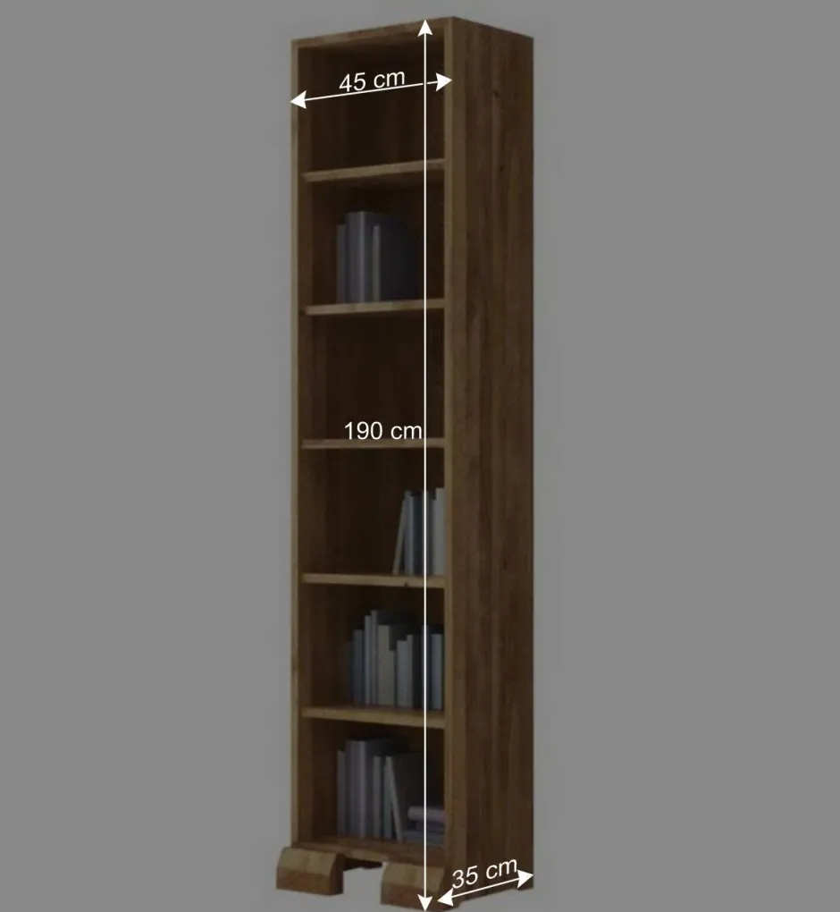 Regal Vaskov aus Wildeiche Massivholz^Wohnen Hot