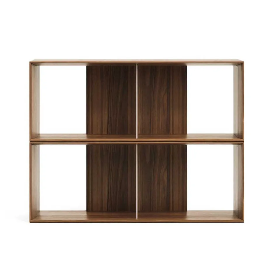 Regalmodul Duo in Nussbaum - Kiara (zweiteilig)^Wohnen Sale