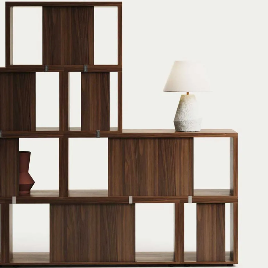 Regalmodul Duo in Nussbaum - Kiara (zweiteilig)^Wohnen Sale