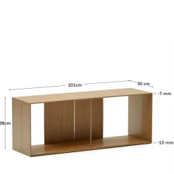 Wohnen Regal-Modul Paar in Eiche - Hero (zweiteilig)