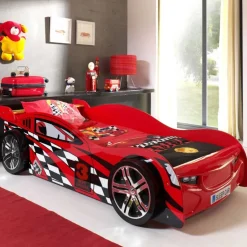 Rennwagenbett Station in Rot^Wohnen Best