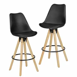 Retro Barstuhl Systrem mit Schalensitz (2er Set)^Wohnen Sale