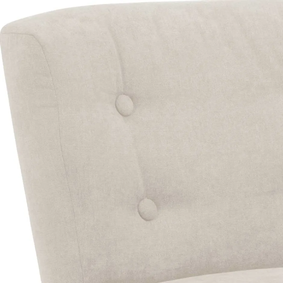 Retro Cocktailsessel in Beige und Buche - Cranzo^Wohnen Hot