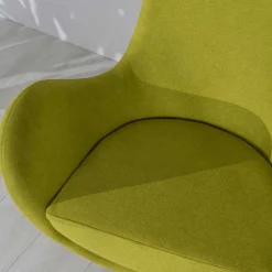 Wohnen Retro Design Drehsessel in Hellgrün - Soraso