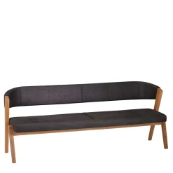 Wohnen Retro Design Esstischbank mit Rückenlehne - Ovenciana