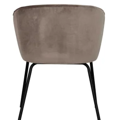 Retro Polsterstühle in Khaki Samt - Ashley (2er Set)^Wohnen Hot