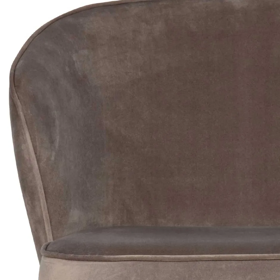 Retro Polsterstühle in Khaki Samt - Ashley (2er Set)^Wohnen Hot