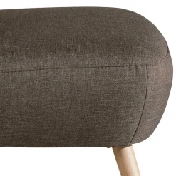 Retro Sessel in Beigegrau Stoff - Florida^Wohnen Clearance