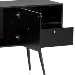 Retro Sideboard in Schwarz - Flair^Wohnen Clearance
