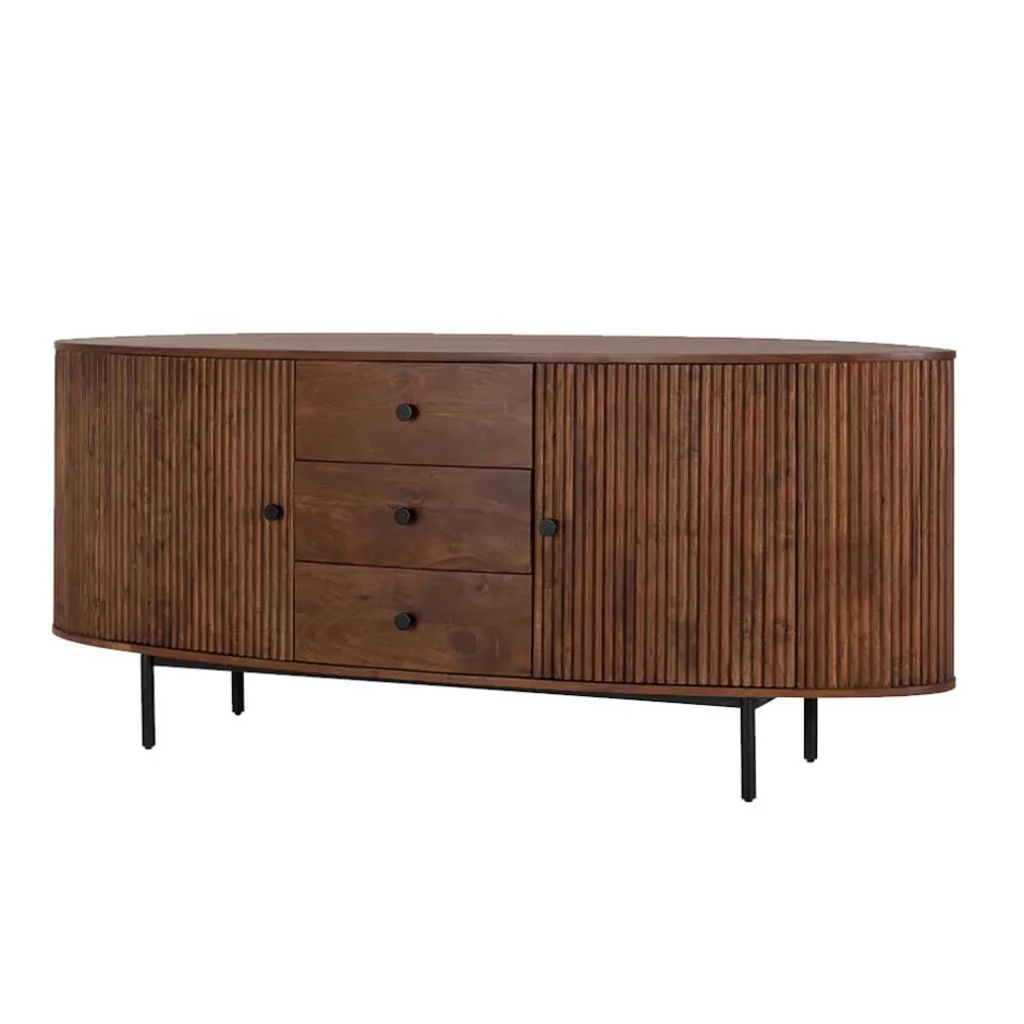 Retro Sideboard in Walnussfarben - Chalil^Wohnen Sale