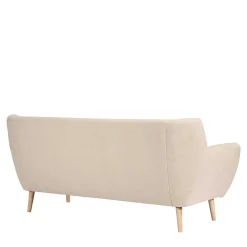 Wohnen Retro Style Sofa in Beige mit Natur - Paulo