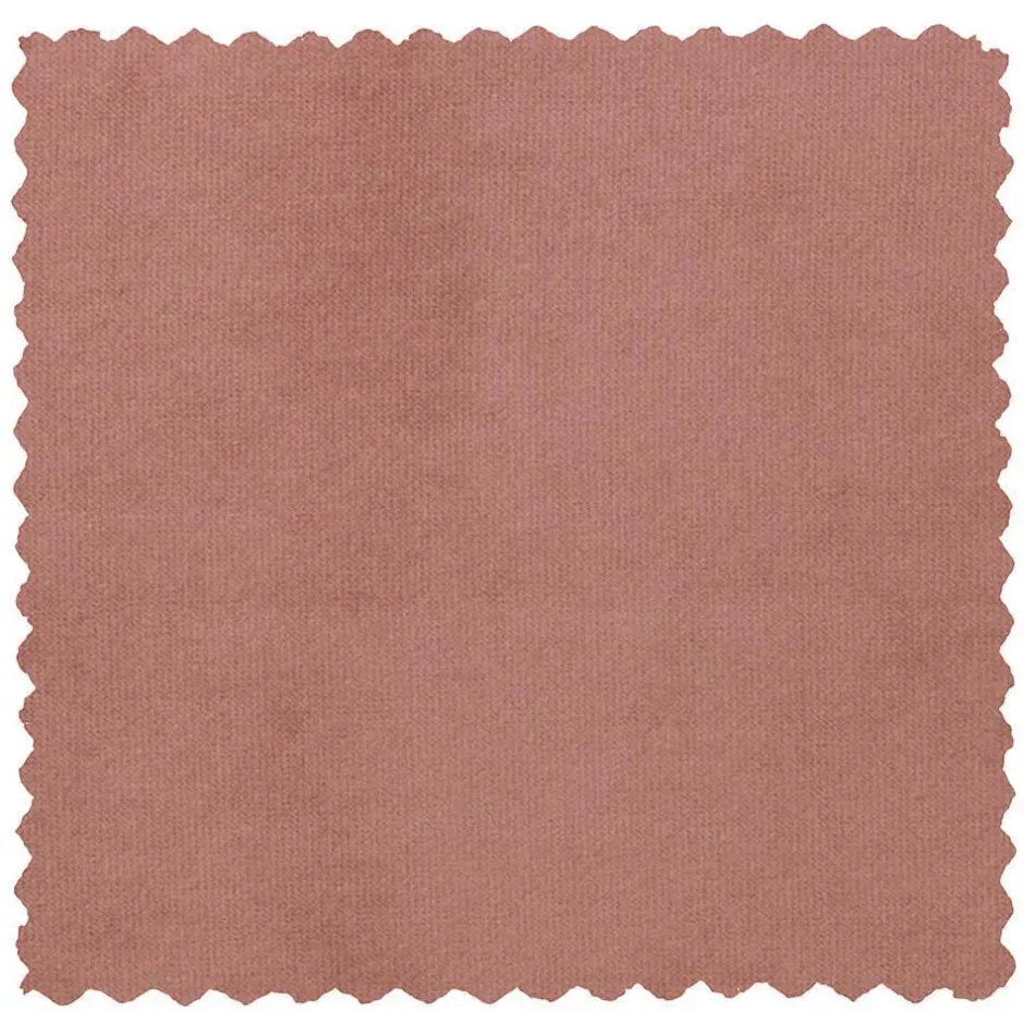 Wohnen Retro Vintage Sessel in Altrosa Samt - Ventura