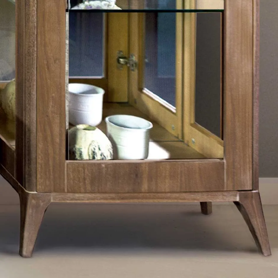 Wohnen Retro Wohnwandd in Nussbaum - Gralaz (dreiteilig)