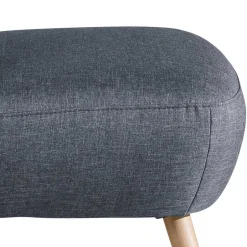 Retro-Sessel in Jeansblau Stoff - Florida^Wohnen Hot