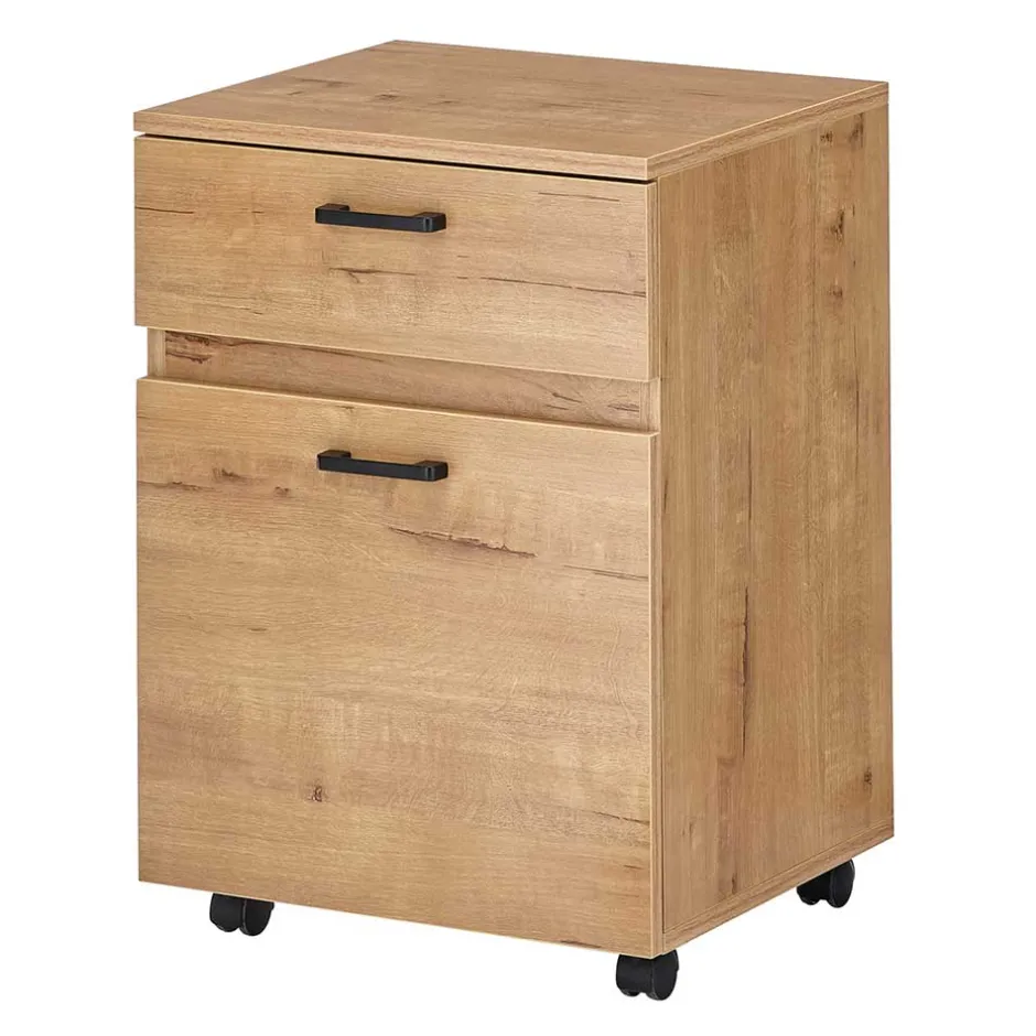 Rollcontainer in Holzoptik Wildeiche - Caprera^Wohnen Hot