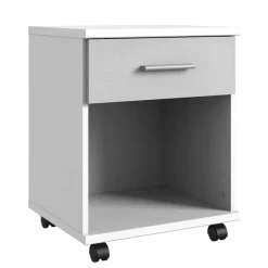 Rollcontainer in Weiß & Beton Optik hell - Orsidio^Wohnen Outlet