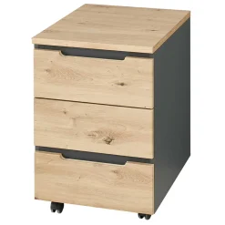 Rollcontainer mit drei Soft Close Schubladen - Kuetra^Wohnen Discount