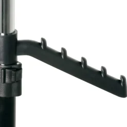 Herren Wohnen Rollen Kleiderständer Veshara in Schwarz