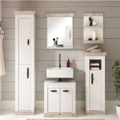 Romantik Country Badezimmer Möbel - Doules (fünfteilig)^Wohnen Outlet
