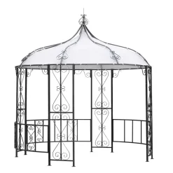 Wohnen Romantischer Pavillon Javirella in Rund 300 cm