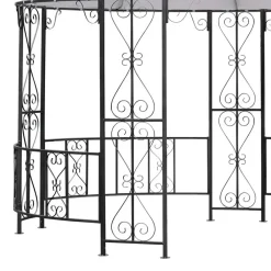 Wohnen Romantischer Pavillon Javirella in Rund 300 cm