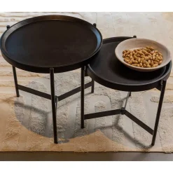 Runde Beistelltische mit Dreifußgestell - Johny (zweiteilig)^Wohnen Sale