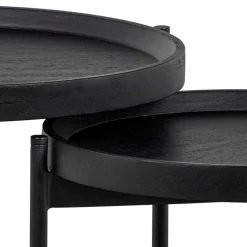 Runde Beistelltische mit Dreifußgestell - Johny (zweiteilig)^Wohnen Sale