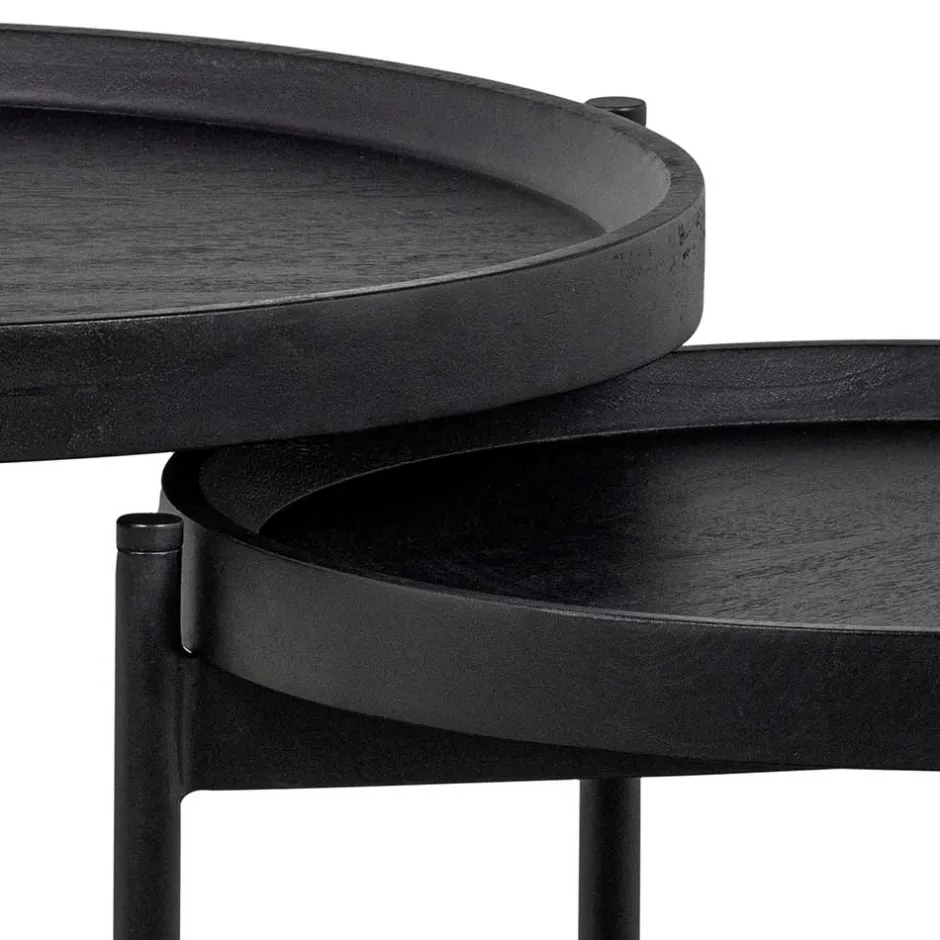 Runde Beistelltische mit Dreifußgestell - Johny (zweiteilig)^Wohnen Sale