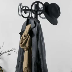 Runde Design Standgarderobe mit 5 Haken - Oladrios^Wohnen Clearance