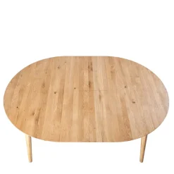 Runder Ausziehtisch aus Wildeiche - Venice^Wohnen Outlet