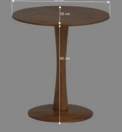 Runder Beistelltisch mit Säulengestell - Odrato^Wohnen Sale