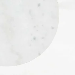 Runder Beistelltisch mit Marmor Steinplatte - Vinda^Wohnen Outlet