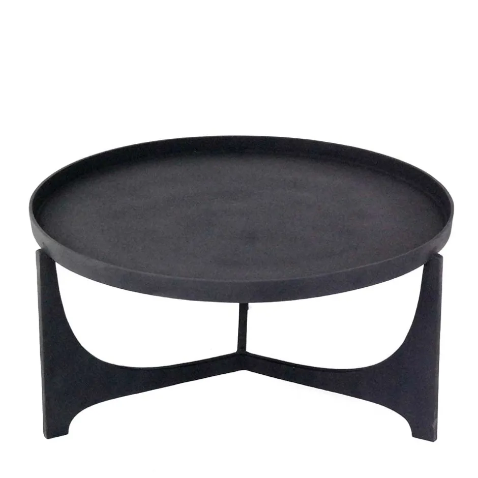 Wohnen Runder Couchtisch aus Aluminium - Wangosia