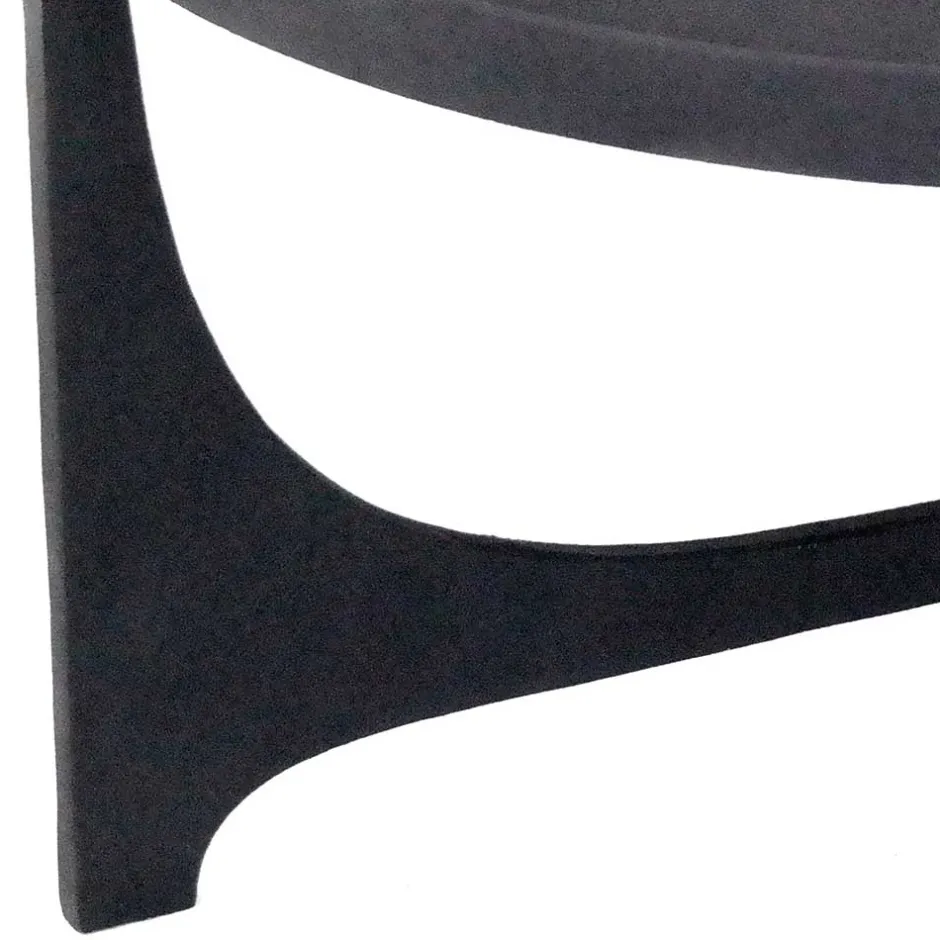 Wohnen Runder Couchtisch aus Aluminium - Wangosia