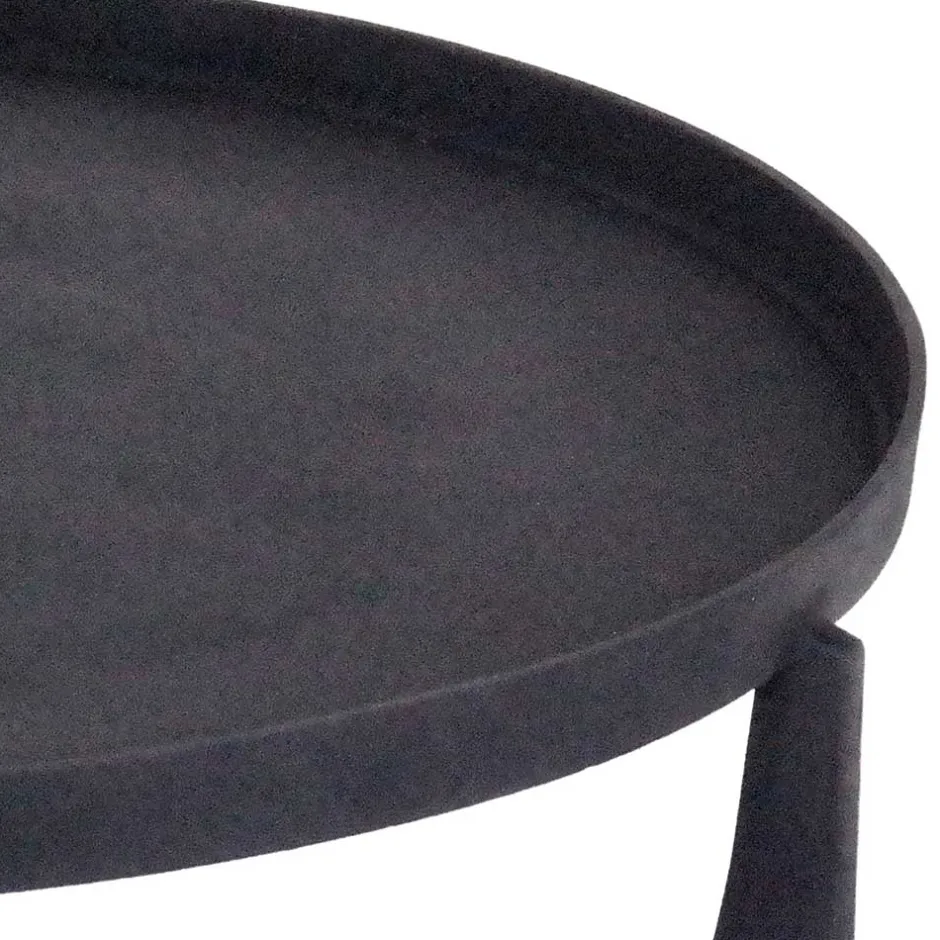 Wohnen Runder Couchtisch aus Aluminium - Wangosia