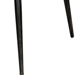 Wohnen Runder Couchtisch aus Schichtholz & Metall - Niova