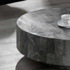 Runder Couchtisch Dezi aus Stein^Wohnen Discount